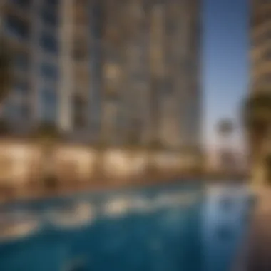 Amenities and leisure facilities surrounding Ajman Pearl Towers