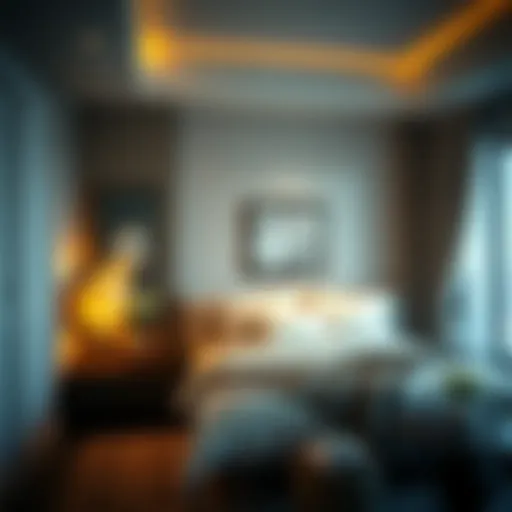 Cozy bed space setup in Al Qusais