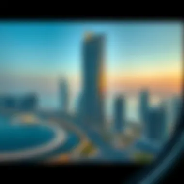 Breathtaking Views from Al Reem Plaza Breathtaking views from Al Reem Plaza Tower