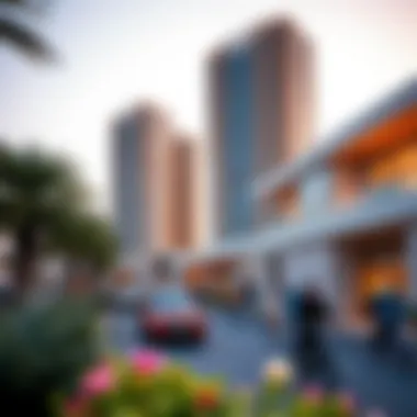 Vibrant Community Around Al Reem Plaza Vibrant community surrounding Al Reem Plaza Tower