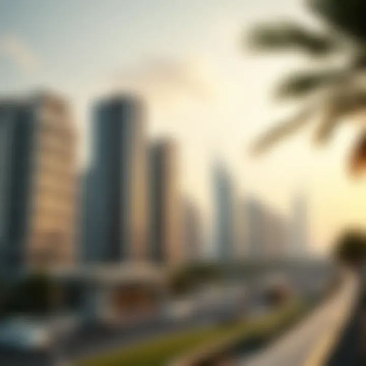 Al Wasl Skyline Stunning skyline view of Al Wasl, showcasing modern architecture