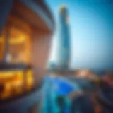 Stunning architectural view of Ananas Building