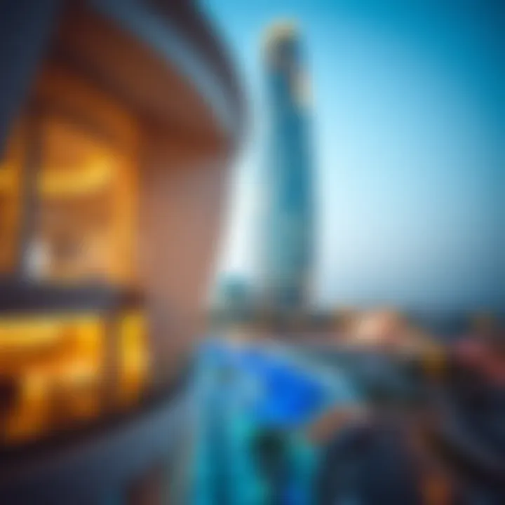 Architectural Grandeur of Ananas Building Stunning architectural view of Ananas Building