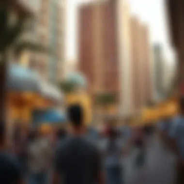 Life in the Heart of Al Nahda 2 Community Vibrant community life surrounding Ananas Building