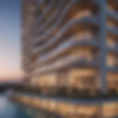 Stunning view of Azizi Royal Bay's architectural design