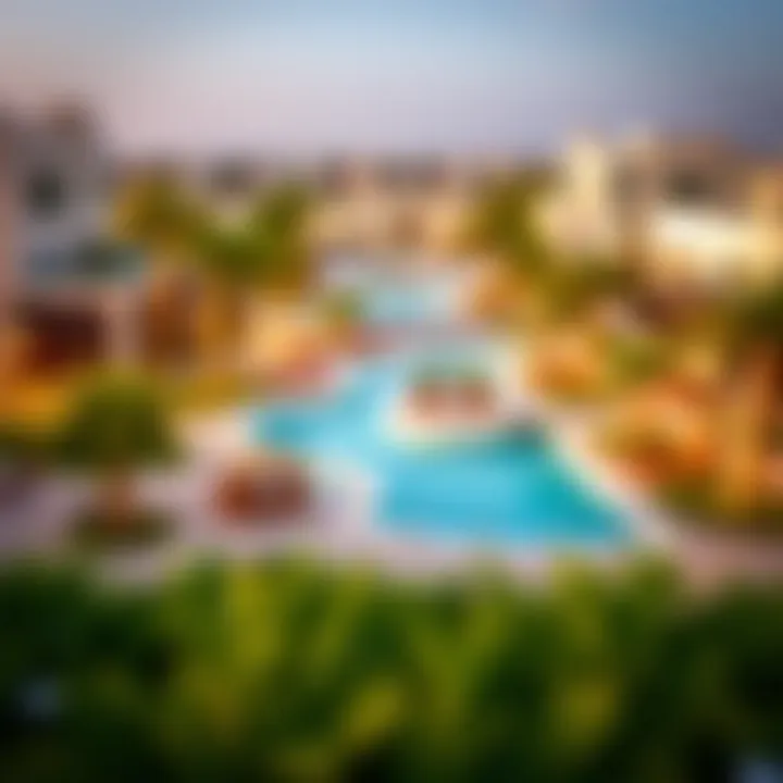 View of community amenities including parks and recreational areas