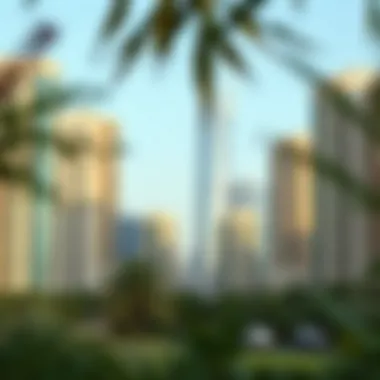 Urban Landscape Surrounding Blumont Capital Tower Surrounding landscape of Blumont Capital Tower illustrating urban lifestyle