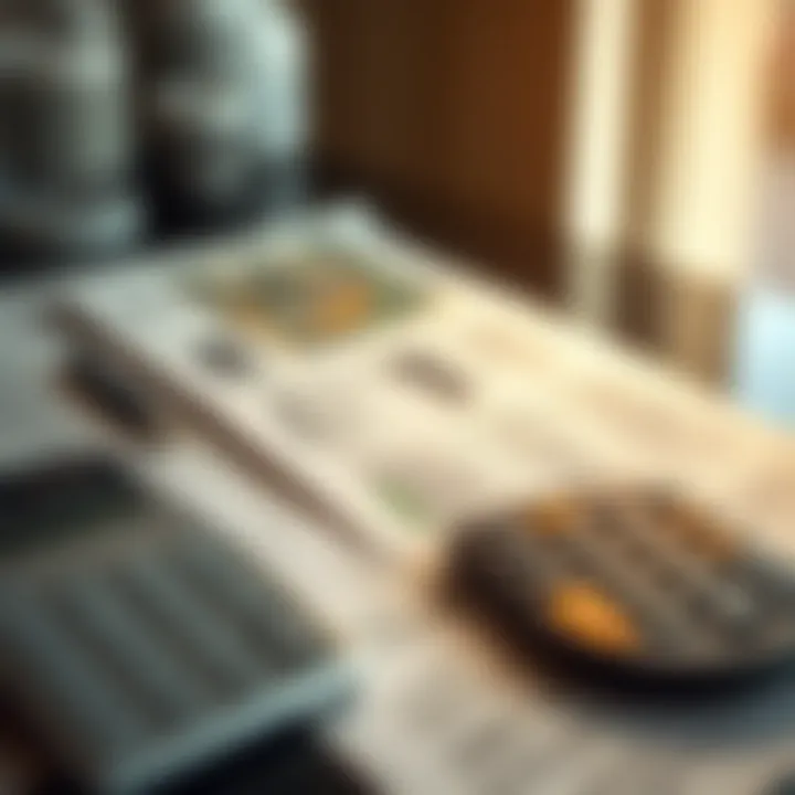 Financial Tools: Navigating Currency Conversion Calculator and financial documents for currency conversion