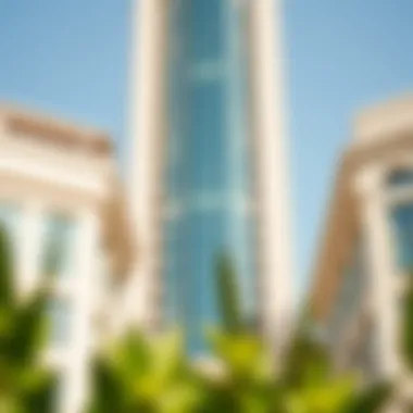 Architectural design features of Churchill Tower