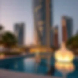 Stunning exterior view of Como Tower showcasing its modern architecture