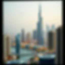 Stunning skyline view of Dubai showcasing modern apartments