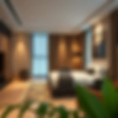 Modern Amenities in Burjuman Studio Modern amenities in a studio apartment