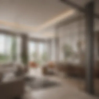 Modern Aesthetic Design of Couple Partitions Stunning couple partition design featuring modern aesthetics