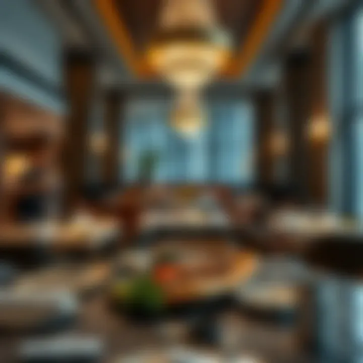 Culinary Delights at DAMAC Paramount Hotel Diverse dining options available at DAMAC Paramount Hotel, featuring exquisite culinary experiences