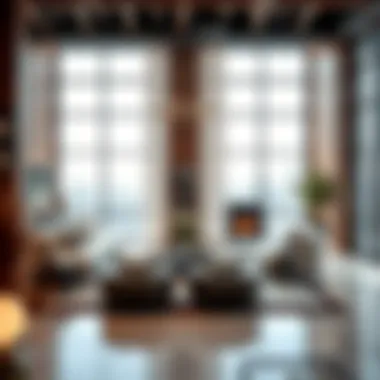 Luxurious Loft Interior Design Luxurious loft interior showcasing modern design and spacious layout