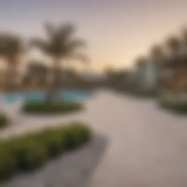 Beautiful community amenities in DubaiLand