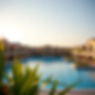 Community amenities including a swimming pool and leisure areas