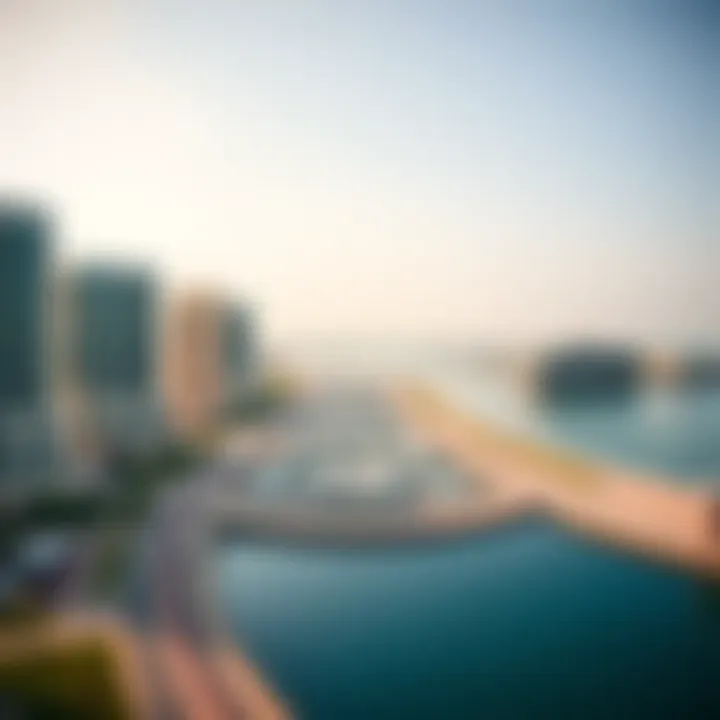 Breathtaking Waterfront: Jebel Ali's Scenic Landscape Scenic view of Jebel Ali waterfront