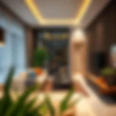 Stylish Living in Jebel Ali: 1 BHK Apartment Interior Modern 1 BHK apartment interior in Jebel Ali