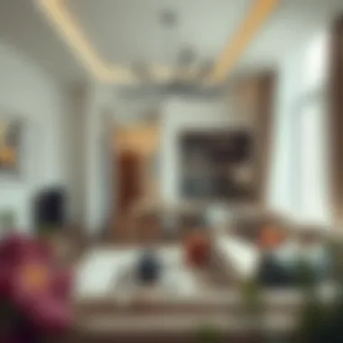 Cozy Interior of an Affordable Dubai Apartment Interior of a cozy yet affordable apartment in Dubai