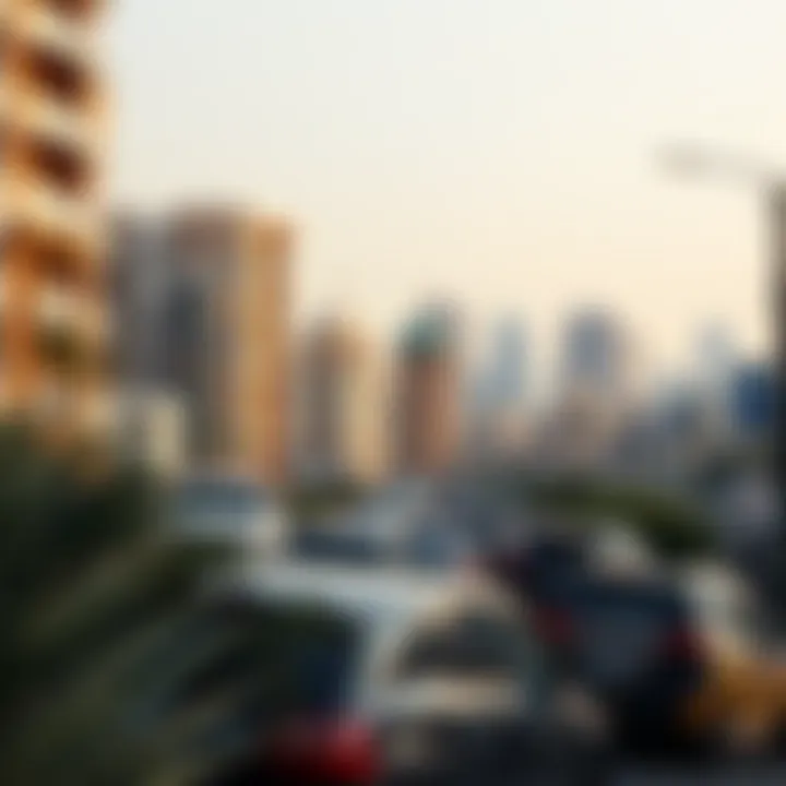 Budget-Friendly Neighborhoods in Dubai Map highlighting budget-friendly neighborhoods in Dubai