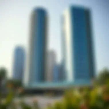 Architectural Brilliance of Al Bakhit Tower The stunning architecture of Al Bakhit Tower showcasing modern design elements