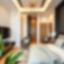 Stylish studio interior in Al Nahda 2