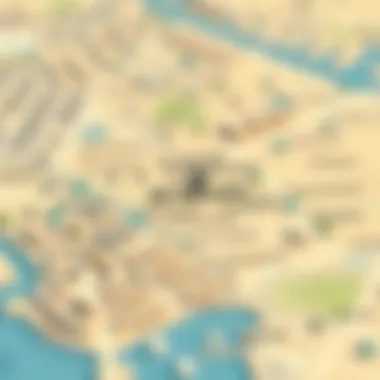 Map highlighting Al Qusais location and surroundings