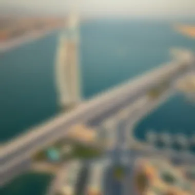 Aerial View of Buhaira Corniche and Al Reem Plaza Tower Aerial view of Buhaira Corniche showcasing Al Reem Plaza Tower