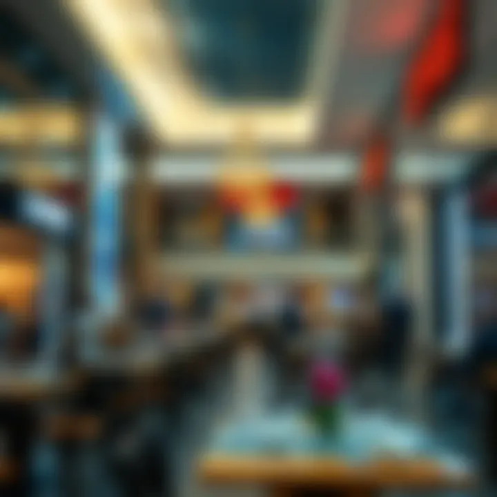 Diverse dining options available at Al Yahar Mall