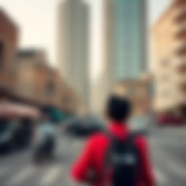 Vibrant community atmosphere around Al Zarooni Tower