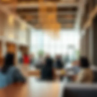 Engaging Community Atmosphere at Azure Residences Vibrant community space in Azure Residences highlighting social engagement