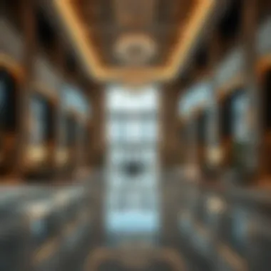 Sophisticated Lobby Design at Azure Residences Luxurious lobby interior of Azure Residences reflecting contemporary design