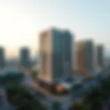 Panoramic view of Bay Square 8 showcasing modern architecture