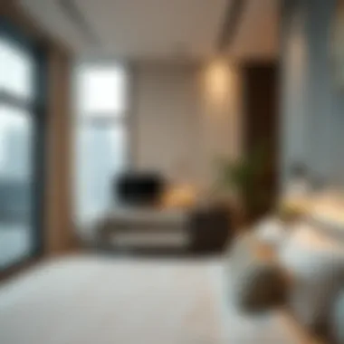 A modern bed space setup in Business Bay