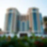 Majestic view of Binghatti Al Jaddaf showcasing its architectural elegance