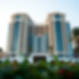 Majestic view of Binghatti Al Jaddaf showcasing its architectural elegance