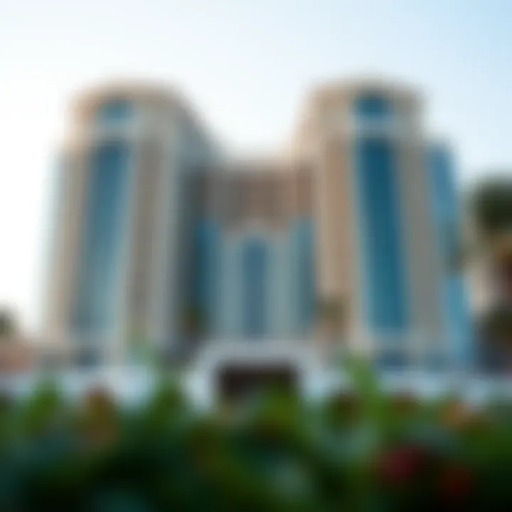 Architectural Elegance of Binghatti Al Jaddaf Majestic view of Binghatti Al Jaddaf showcasing its architectural elegance