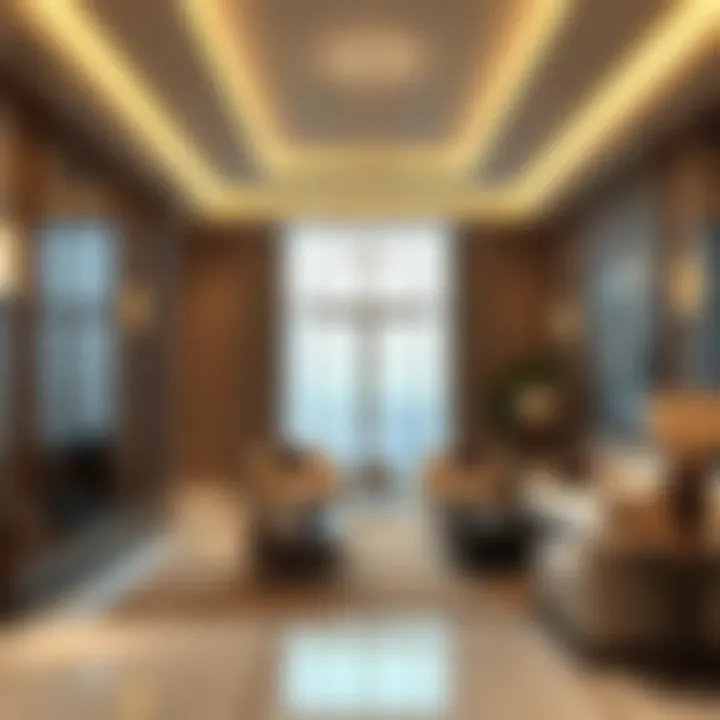 Luxurious Interior Design in Binghatti Al Jaddaf Luxurious interior design of a residence in Binghatti Al Jaddaf