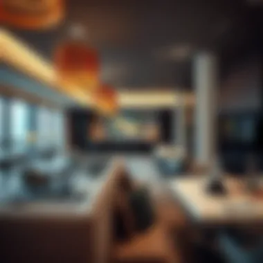 Amenity-Rich Common Area in Citadines Dubai Amenity-rich common area in Citadines Dubai