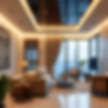 Luxury Interiors of a Daily Rent Apartment in Dubai Luxury interiors of a Dubai daily rent apartment