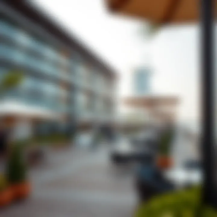 Luxury Amenities of Dubai Creek Harbour Waterfront promenade of Dubai Creek Harbour with luxury amenities