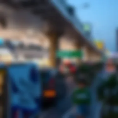 Connectivity and Infrastructure of Dubai South An illustration of Dubai South's connectivity and infrastructure showcasing major transport links