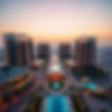 Panoramic view of Dubai South Residence showcasing modern architecture