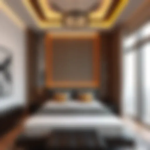 Luxurious executive bed space in Dubai showcasing modern design