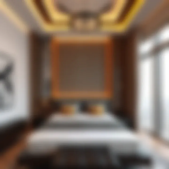 Luxurious Executive Bed Space Luxurious executive bed space in Dubai showcasing modern design