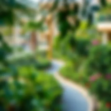 Lush Environment of Discovery Gardens Scenic view of Discovery Gardens neighborhood highlighting greenery