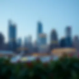 Stunning skyline view of Harbour Point showcasing modern architecture