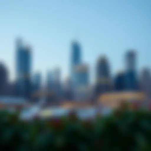 Stunning skyline view of Harbour Point showcasing modern architecture