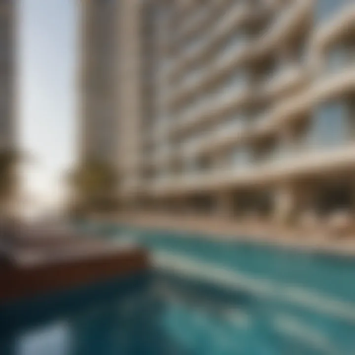 Luxurious amenities available at JBR Shams